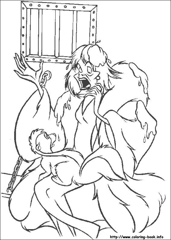 101 Dalmatians coloring picture